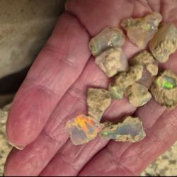 Bundle Of Rough Opals