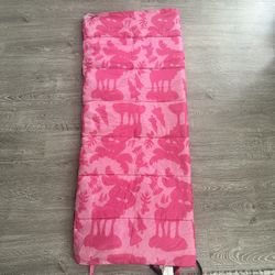 Kids Pink Moose Sleeping Bag 