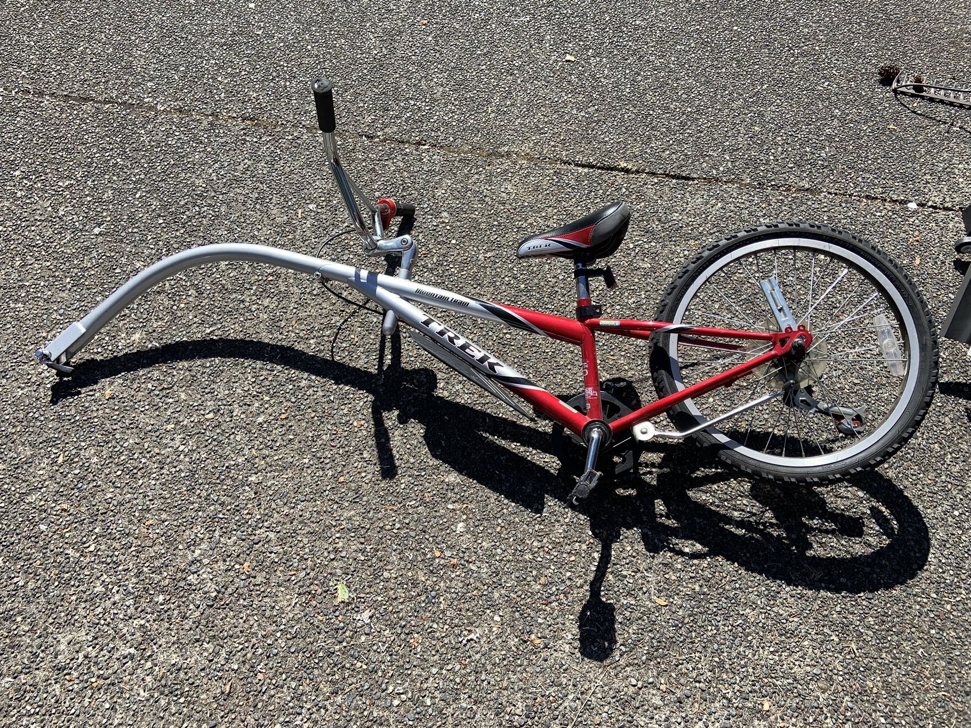 Free Tag Along Trek Bike Attachment For Kids