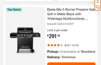 Dyna Glo grill (propane) 5 burner