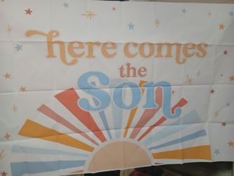 Here comes the son baby shower