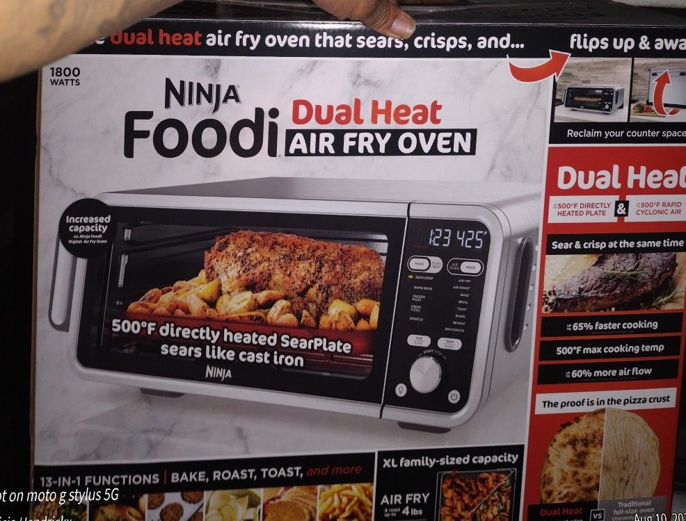 Ninja Foodi Dual Heat Air Fryer Oven 