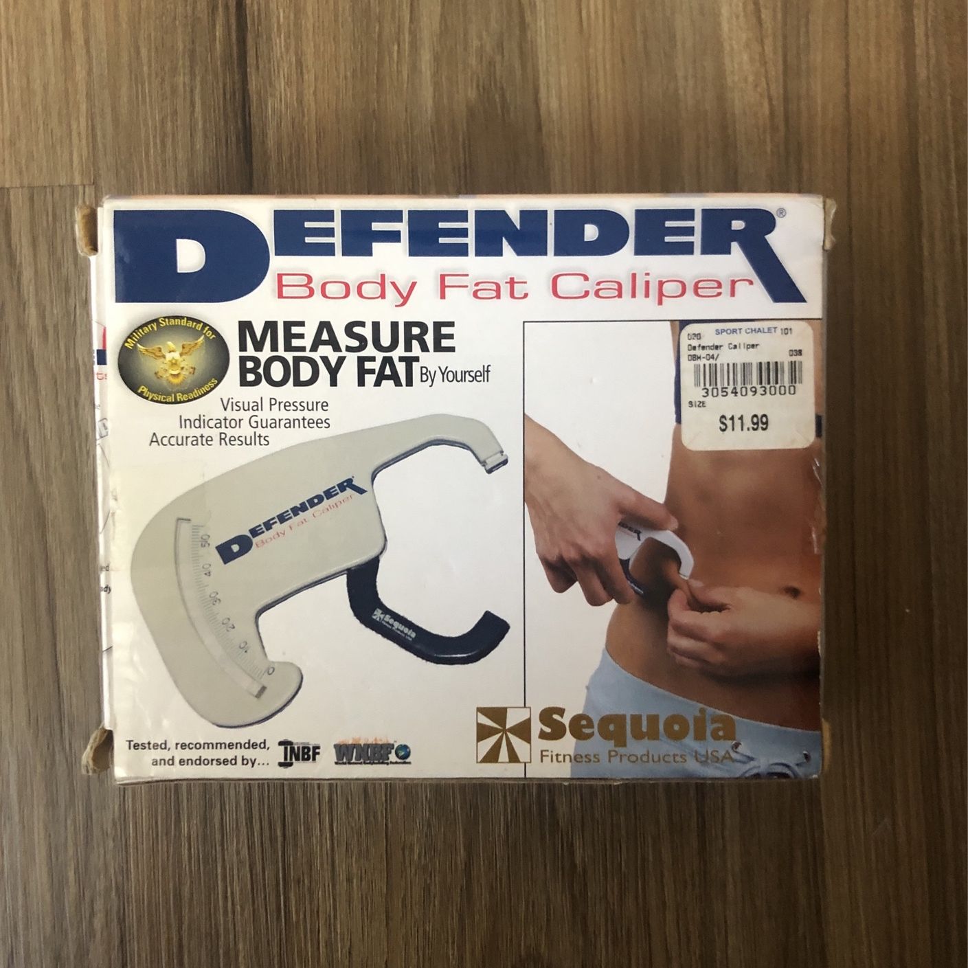 DEFENDER MEASURE BODY FAT CALIPER