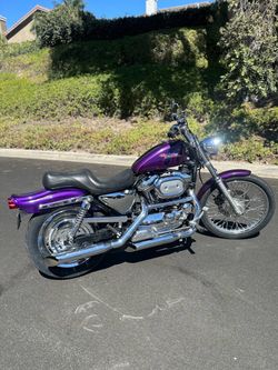 2002 Harley-Davidson XL1200 Custom – Concord Purple – 30k Miles