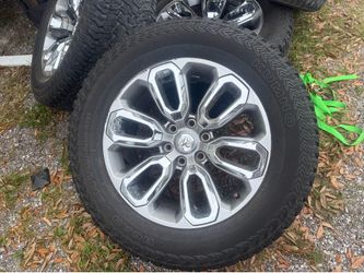 20-inch rims and tires for Dodge Ram