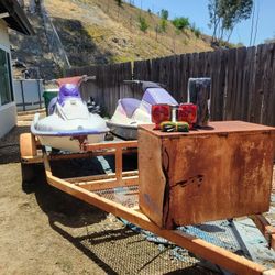 2 Stroke Jet Skis And Trailer