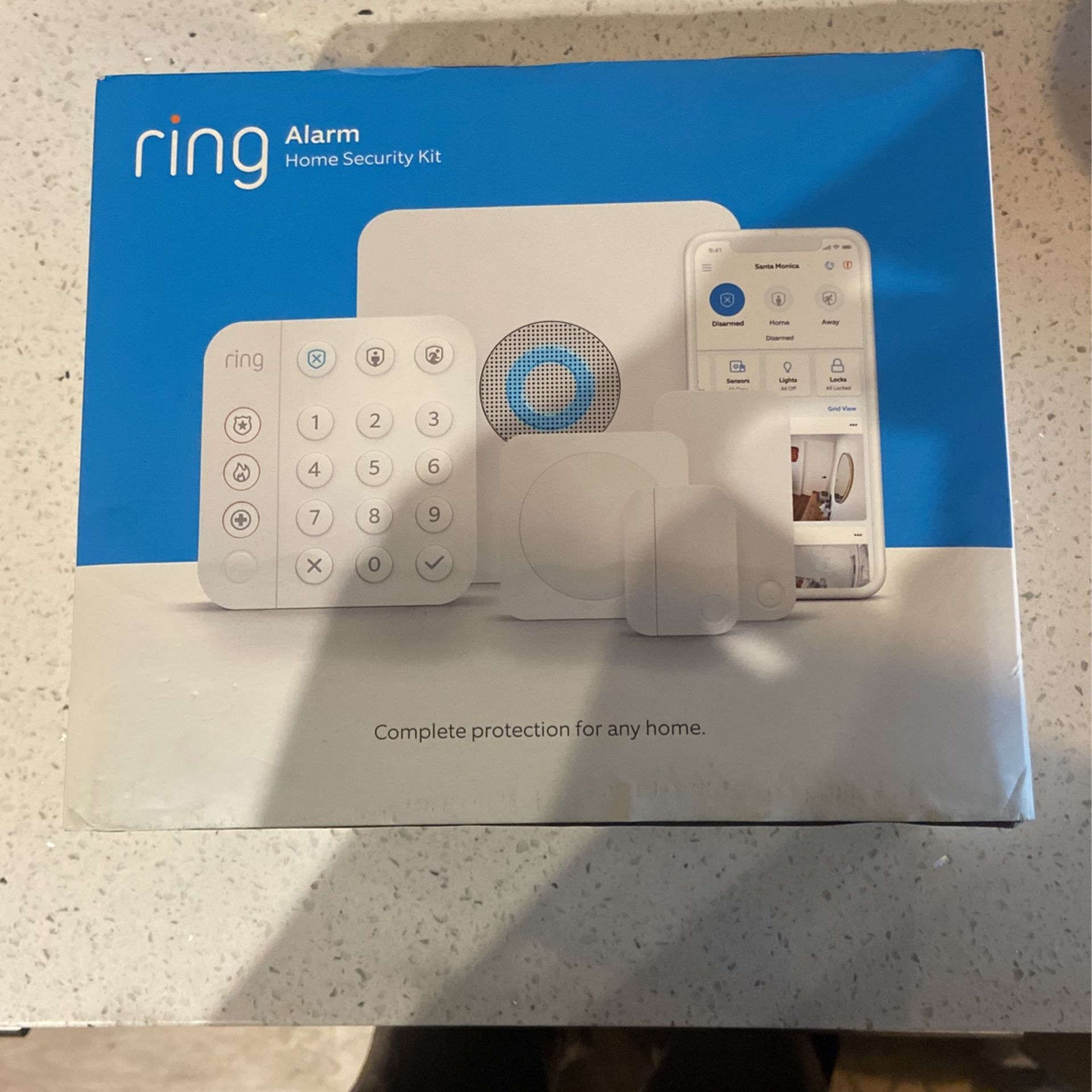 Ring Door Bell Alarm Home Security Kit System