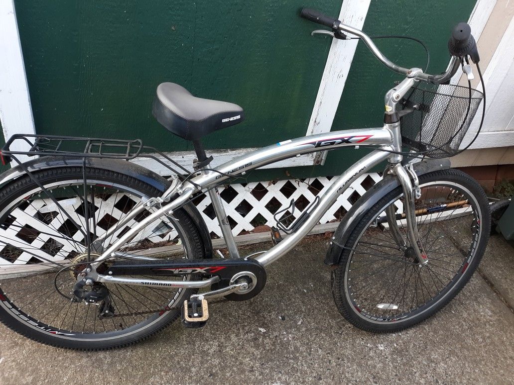 Shimano GX7 aluminum Cruiser Bike Bicycle Good Condition