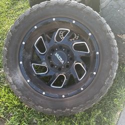 Full set 20” wheels