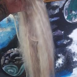 Blond wig