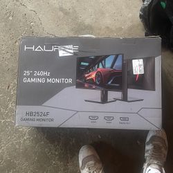Haurve 25” 240hz Gaming Monitor UNOPENED 