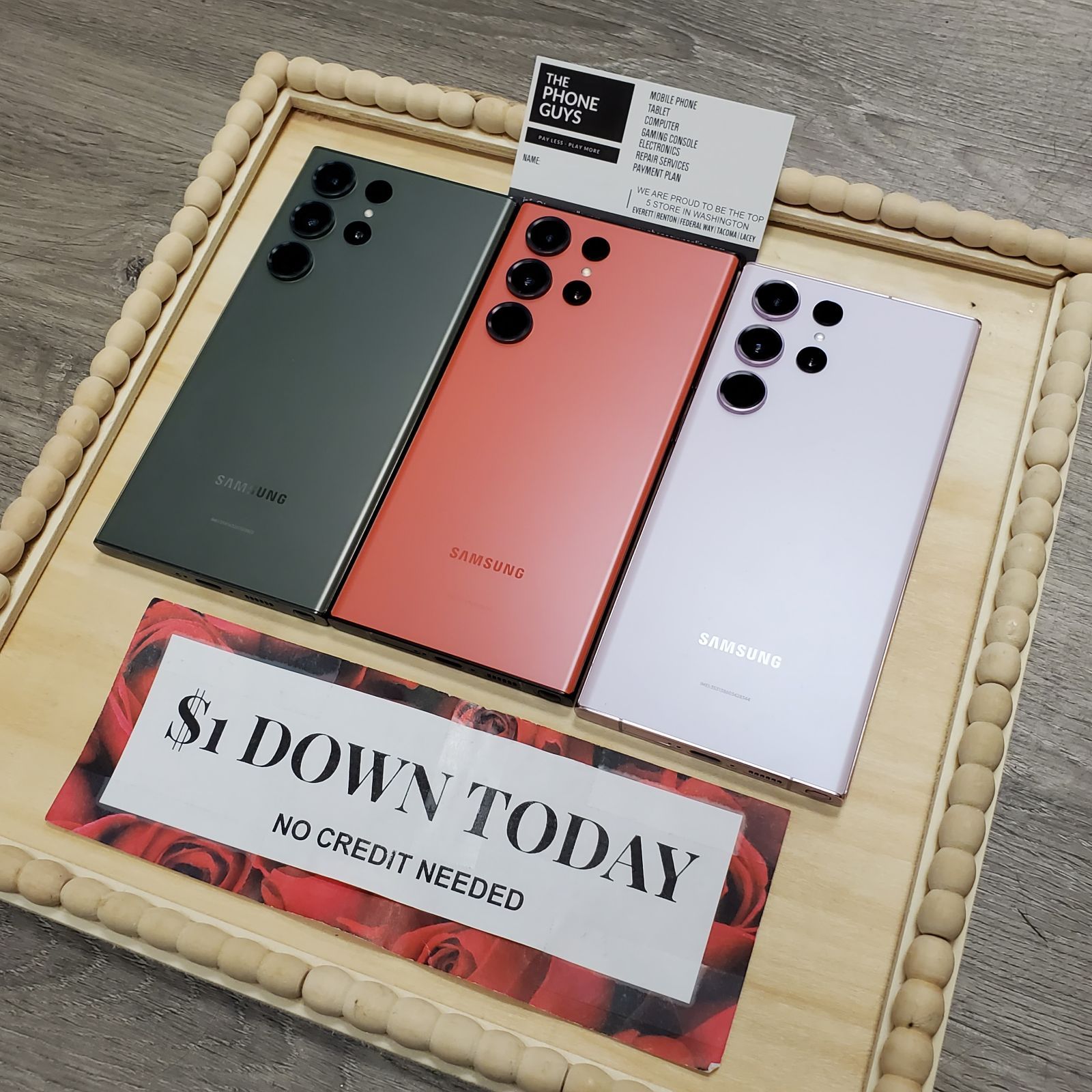 🚨 Samsung Galaxy S23 Ultra Clearance – 65% Off! $369 or $1 Down Today