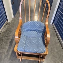 Real Wood Rocking Chair