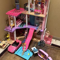 Barbie Dream house Playset with 75+ Furniture & Accessories