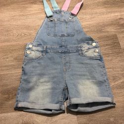 Girls Overalls Shorts Romper Jumpsuits