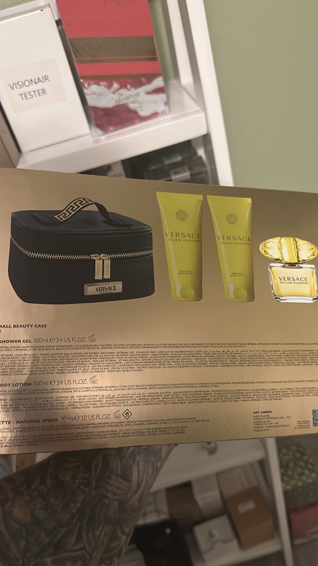 Versace Yellow diamond Gift Set
