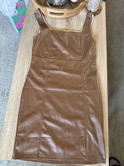 New Pleather Dress