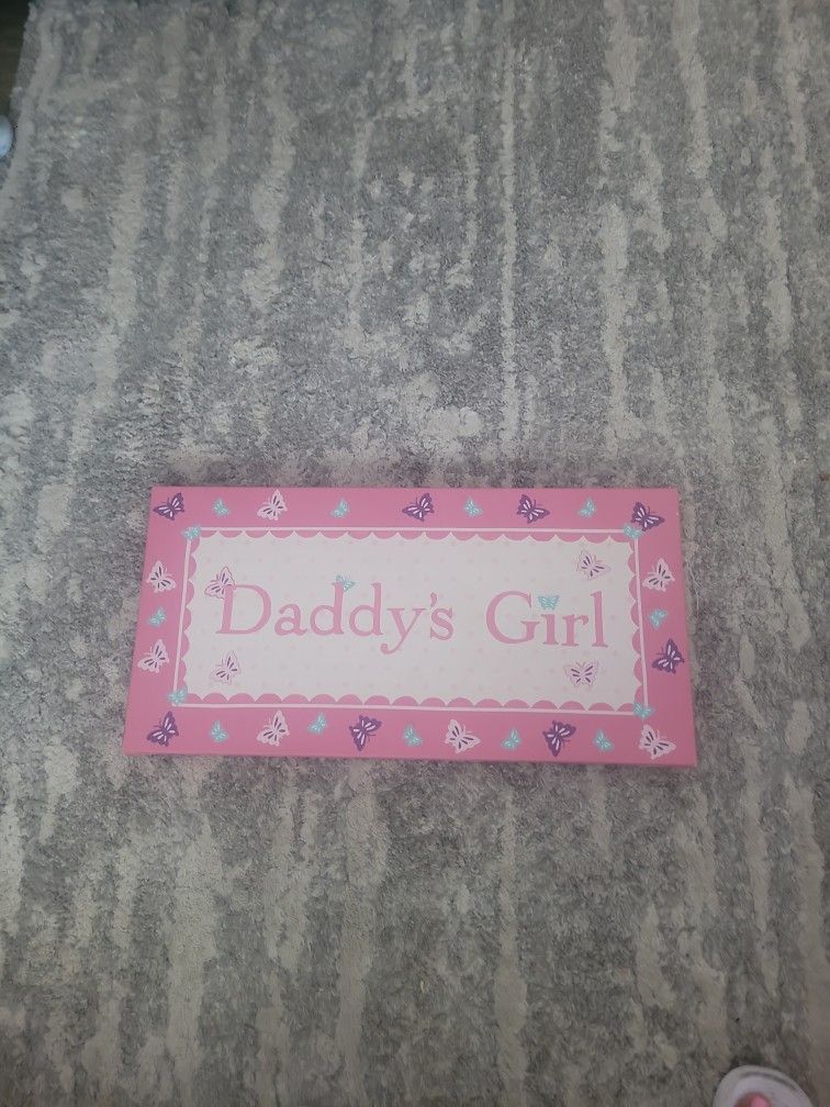 Daddy's Girl Wall Art