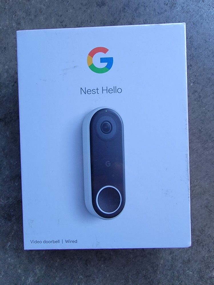 Google Nest Doorbell (Wired) Smart Wi Fi Video Doorbell Camera