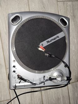 OBO Numark TTUSB USB Turntable Record Player – Silver/Black