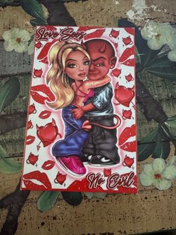 Love Sees No Evil Cartoon Art Print eyeshadow palette 🎨 so pigmented