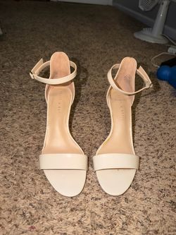 Heeled sandals size 7