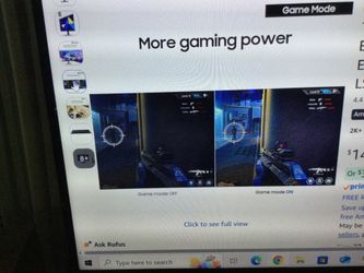 SAMUNG 27’’ (S30GD) ESSENTIAL MONITOR WITH IPS PANAL AND TILT ONLY STAND, 100 HZ REFRESH RATE, ERGONOMIC DESIGN, ADVANCED EYE CARE, GAME MODE