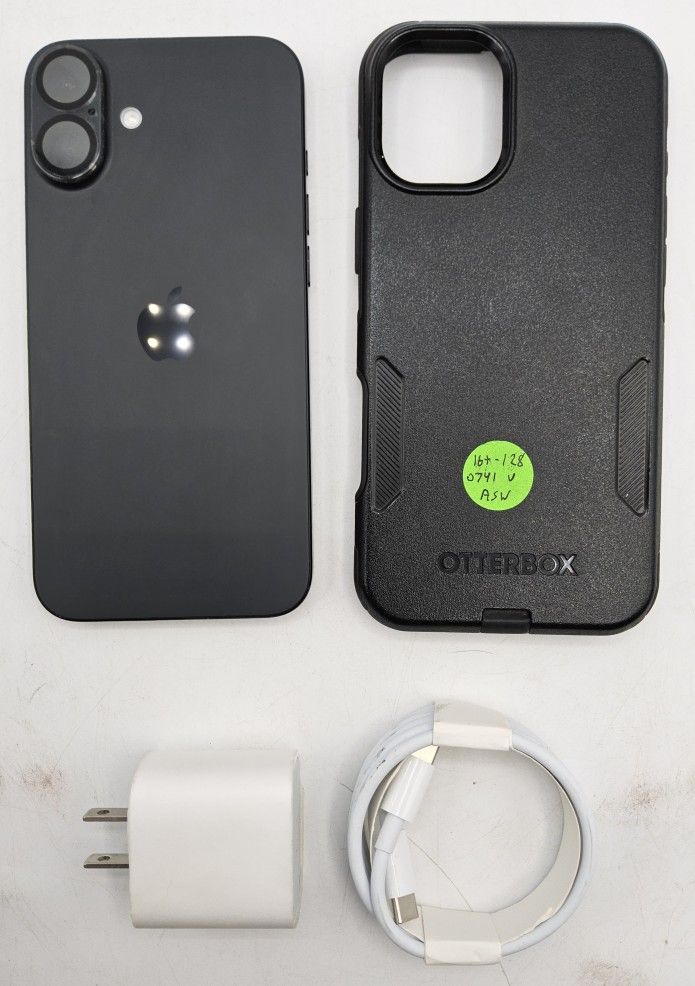 🔥Apple iPhone 16 Plus 128gb🔥Unlocked With OtterBox Case, Charger And Warranty $630