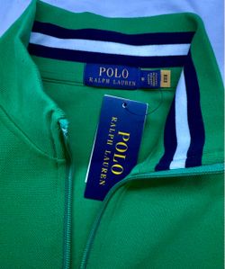 Polo RL Green Quarter-Zip Pullover