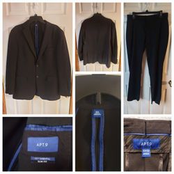 Apt 9 Matching Black Suit