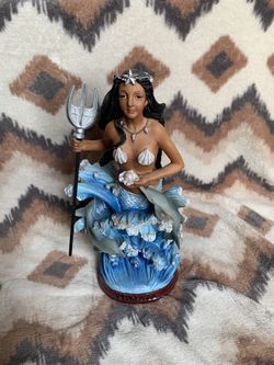 12" Yemaya Statue Yemoja Yoruba Santeria Lucumi African Goddess