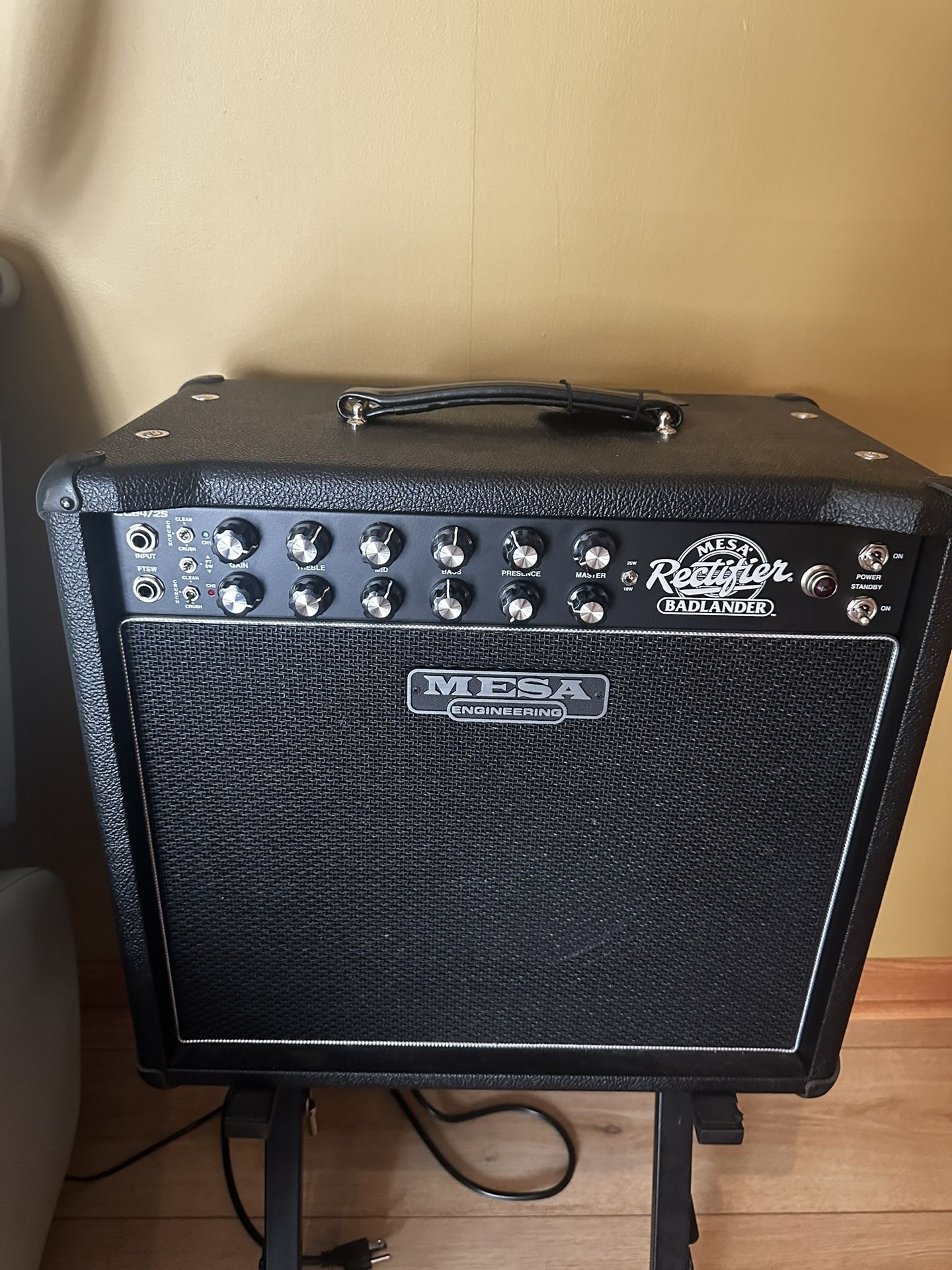 MESA/Boogie Rectifier Badlander 25 1x12 25W Tube Guitar Combo Amp Black