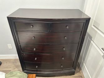 Dark wood Drawer