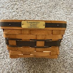 Longaberger JW Collection 1990 Edition BERRY BASKET 