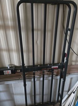 Heavy-Duty Hitch-Mounted Cargo Carrier with Lights