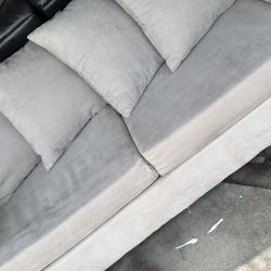 Set Of Fabric Couches 