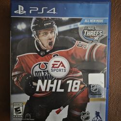 NHL 18 PS4