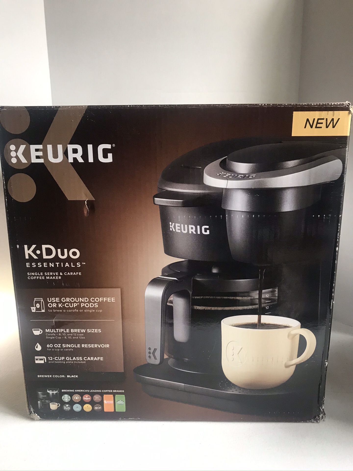 Keurig K Duo Essentials Single Serve & Carafe Coffee Maker