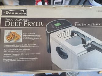 Deep fryer double basket