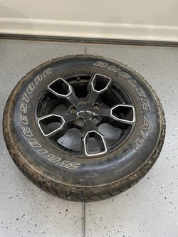 Jeep 18” Wheel And Tire