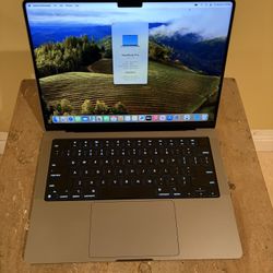 2021 Macbook Pro 14 Inch M1 Pro 16GB 1TB Storage Space Grey