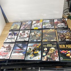 Ps2 Game Lot (15 Games)