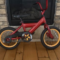 Training Kids Red Bike– Great Condition!