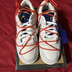 NIKE DUNK OFFWHITE LOT 13 SIZE 9.5