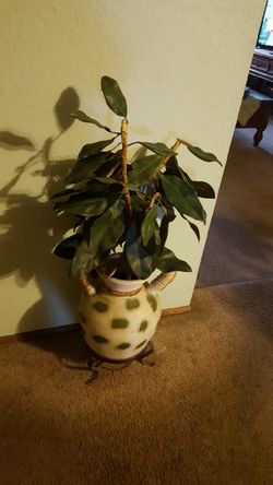 Plant fake con jarron