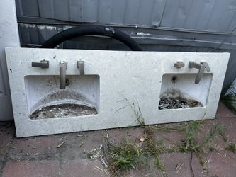 marble sink