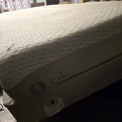 King size sleep number mattress in box spring