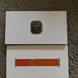 brand new silver apple ultra 2 watch
