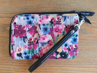 Thirty-one Floral Wristlet Wallet