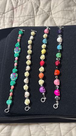Day of the dead bracelets